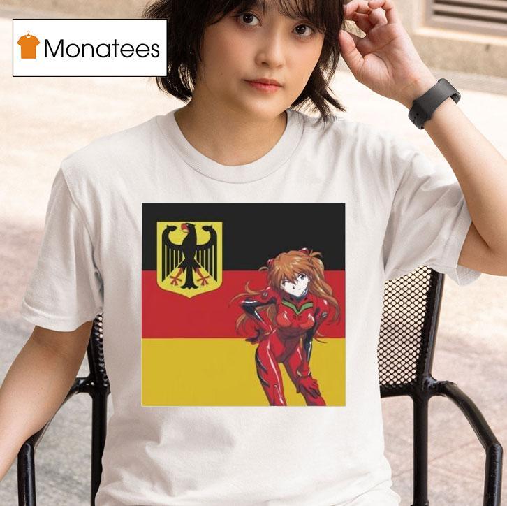 Asuka Langley Soryu Germany Evangelion T Shirt