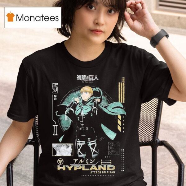 Attack On Titan Armin Hypland T Shirt
