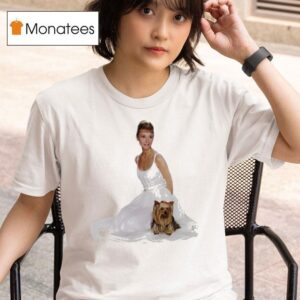 Audrey Hepburn And Yorkshire Terrier T Shirt
