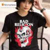 Bad Religion World Tour Head Wound Skull Flames T Shirt