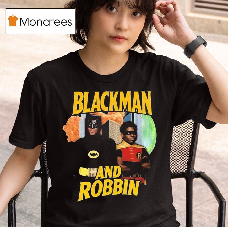 Batman Blackman And Robbin T Shirt