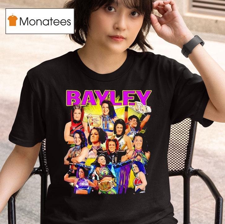 Bayley Hugger Wrestling Women S Champion T Shirt