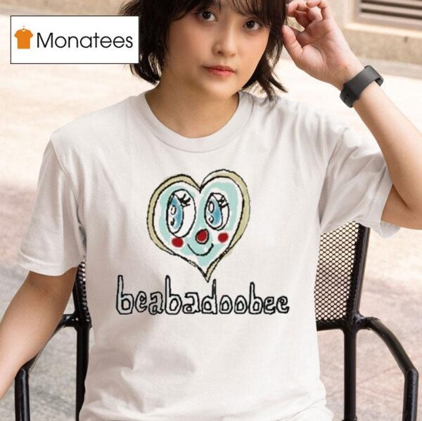 Beabadoobee Off White Heart Eyes T Shirt