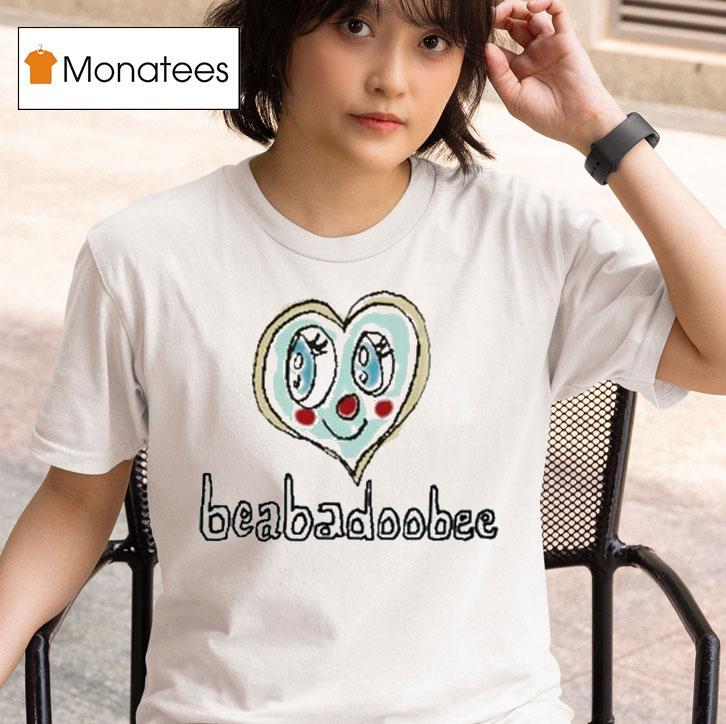 Beabadoobee Off White Heart Eyes T Shirt
