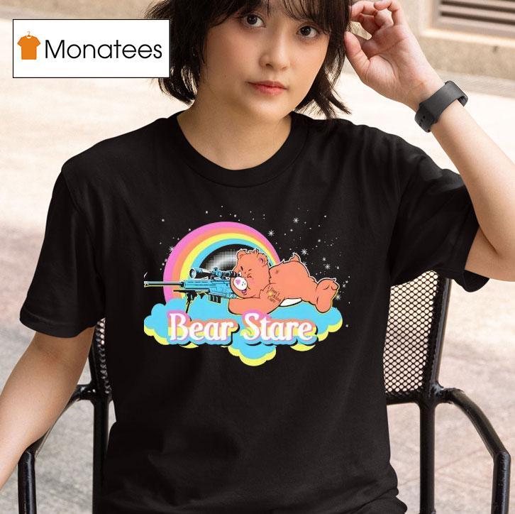 Bear Stare Slouchy Fi T Shirt