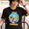 Bear Visit Sweden T Shirt