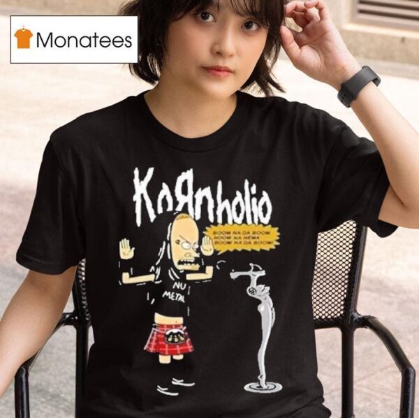 Beavis And Butt Head Darkwear Kornholio T Shirt