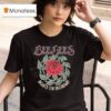 Bee Gees Nights On Broadway Rose T Shirt