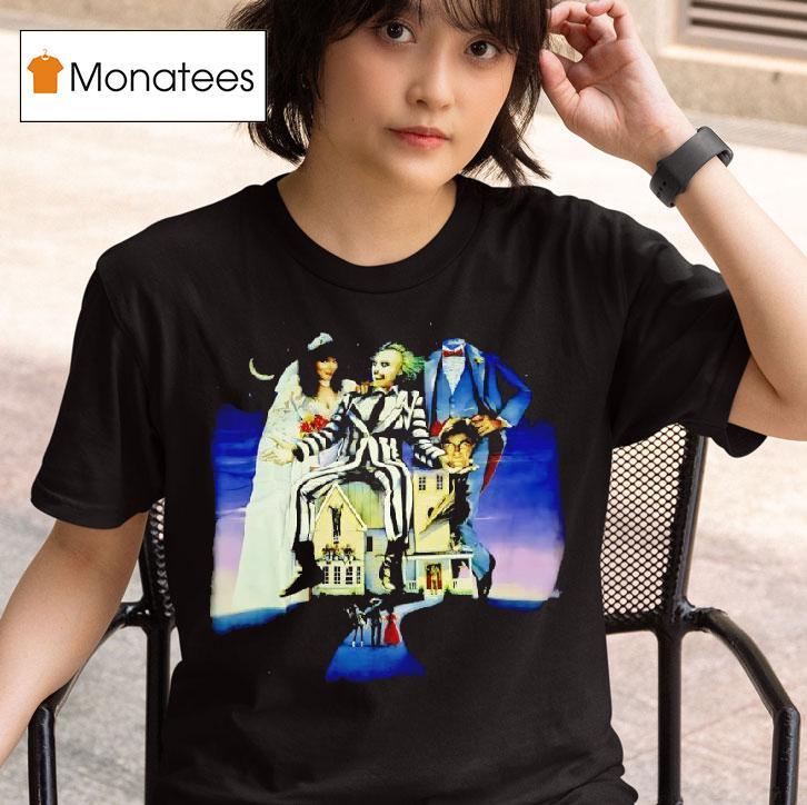 Beetlejuice Movie Ghost With The Most T Shirt