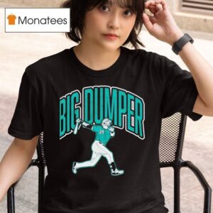 Big Dumper Moonshot Cal Raleigh Seattle Mariners Baseball T Shirt