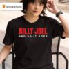 Billy Joel And So It Goes Title T Shirt
