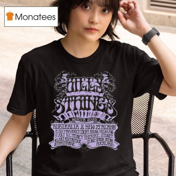 Billy Strings Australia New Zealand Tour T Shirt