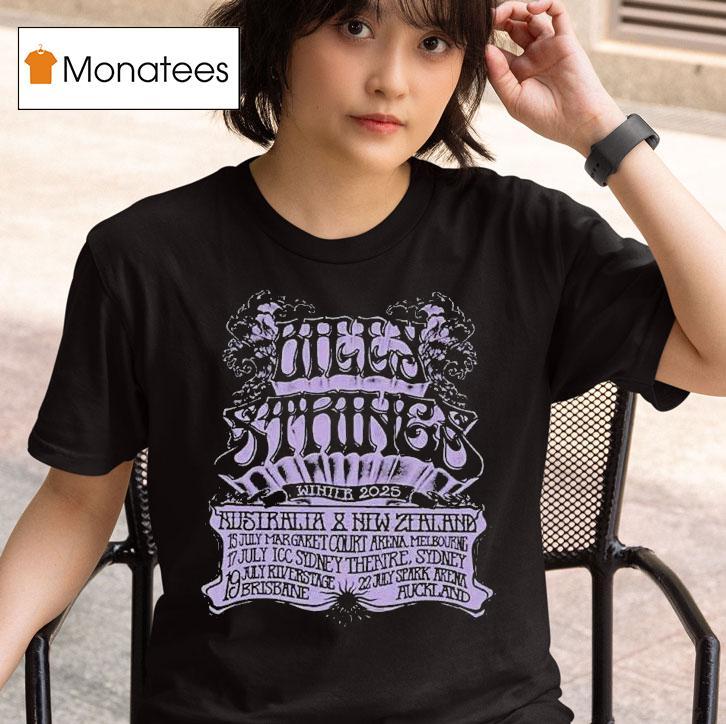 Billy Strings Australia New Zealand Tour T Shirt