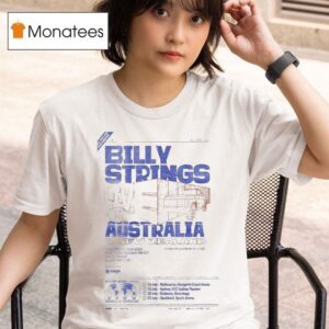 Billy Strings Melbourne Margaret Court Arena July T Shirt