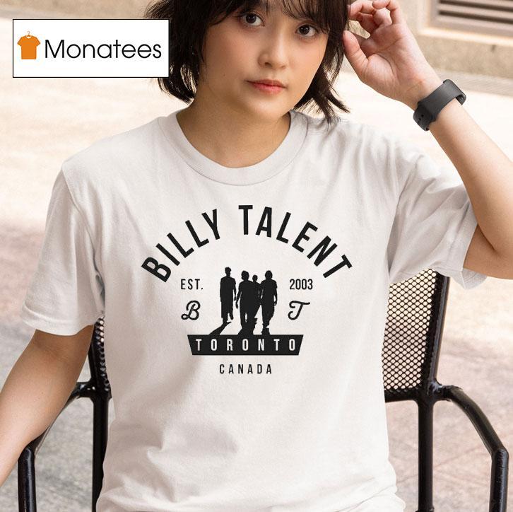 Billy Talent Silhouette Toronto Canada Est T Shirt