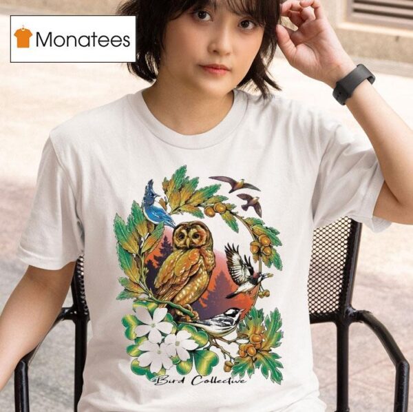 Bird Collective California Forests Owl T Shirt