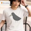 Bird Poorly Drawn Cigarettes T Shirt