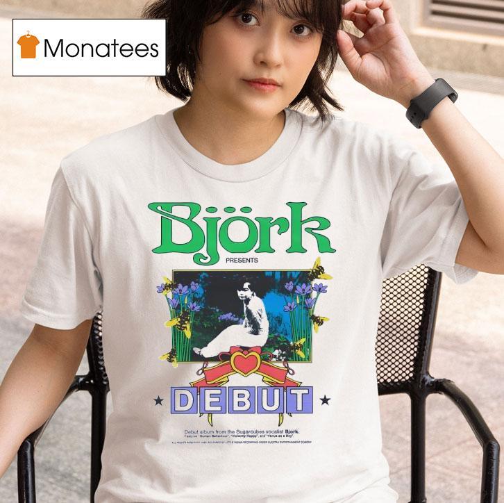 Bjork Debut Album From The Sugarcubes Vocalist Bjork T Shirt