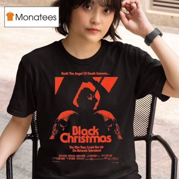 Black Christmas Hark The Angel Of Death Screams T Shirt