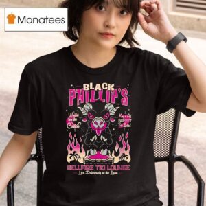 Black Phillip S Hellfire Tiki Lounge Live Deliciously At The Luau T Shirt