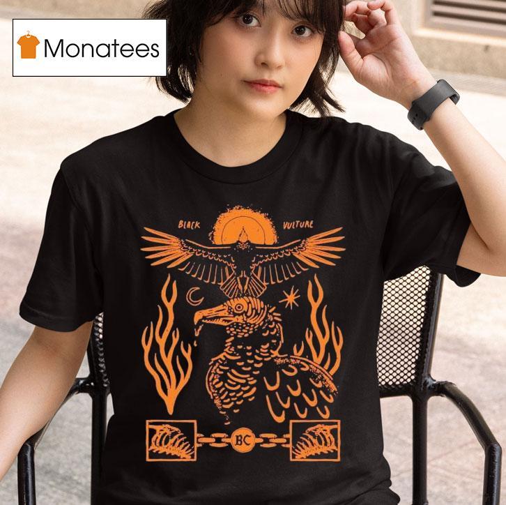 Black Vulture Bird Collective T Shirt