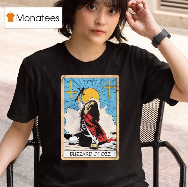 Blizzard Of Ozz Tarot Card T Shirt