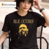 Blue October Midnight Foil T Shirt
