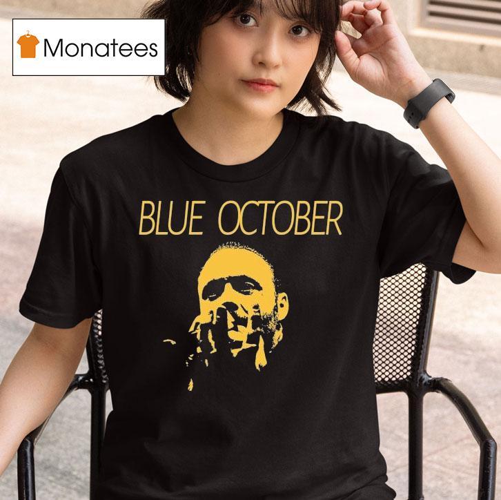 Blue October Midnight Foil T Shirt