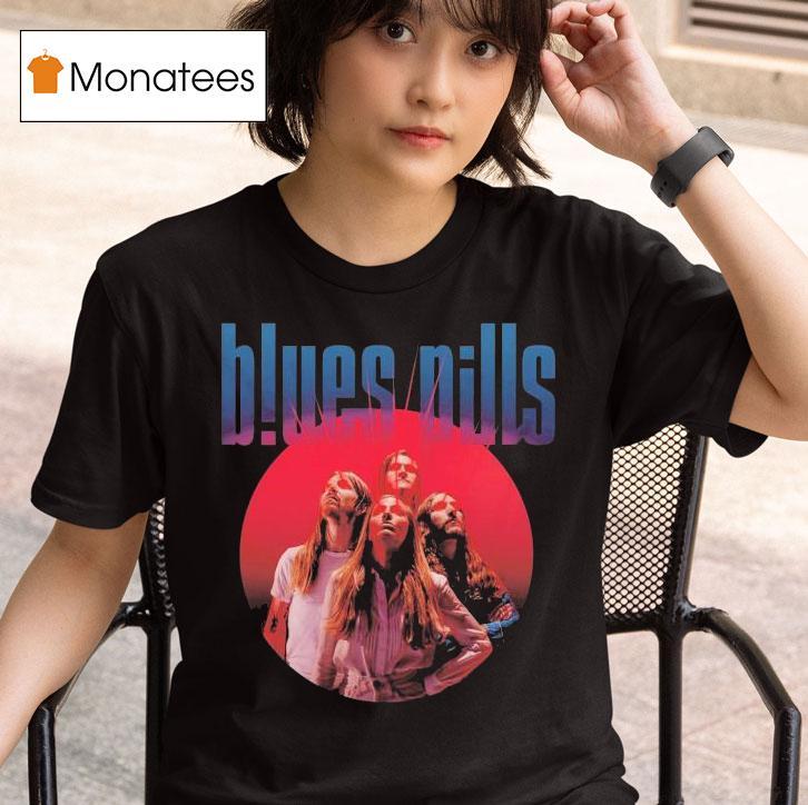 Blues Pills Laser Eyes T Shirt