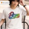 Bowie Rainbow T Shirt