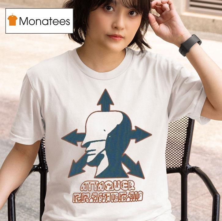 Brain Dead X Attaquer T Shirt