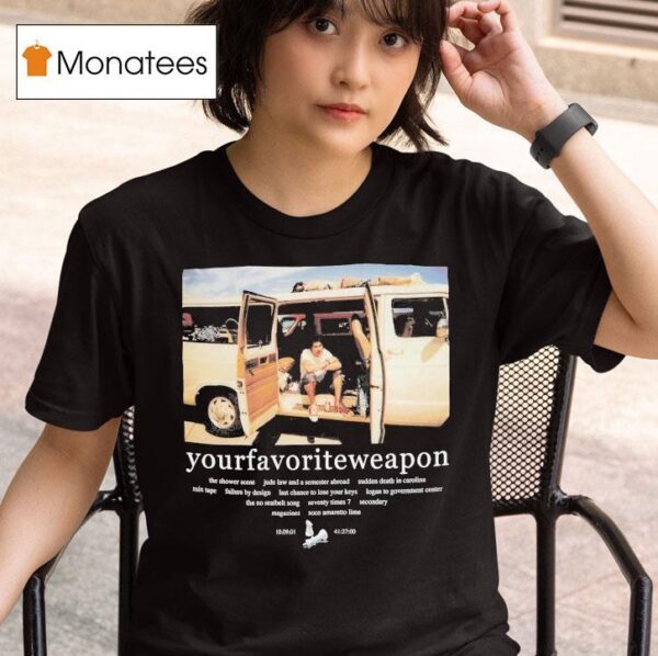 Brand New Your Favorite Weapon T Shirt