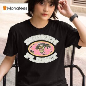 Broken Planet Grid Globe T Shirt