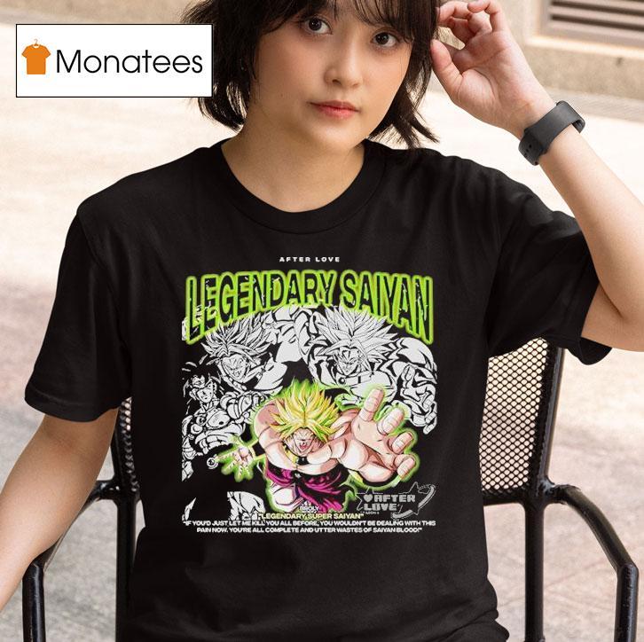 Broly Legendary Saiyan Dragon Ball Z T Shirt
