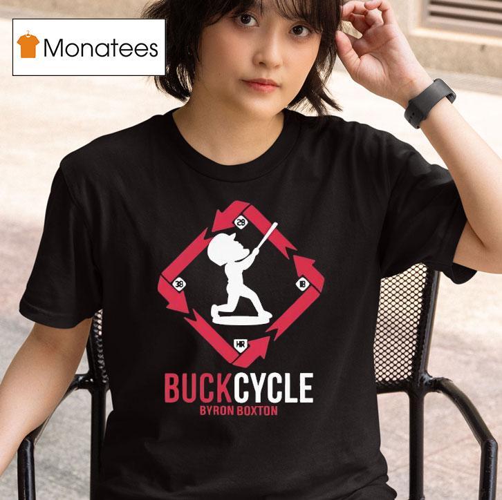 Buckcycle Byron Buxton Minnesota Twins Baseball T Shirt