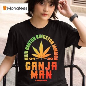 Buju Banton Kingston Jamaica Ganja Man Legalize T Shirt