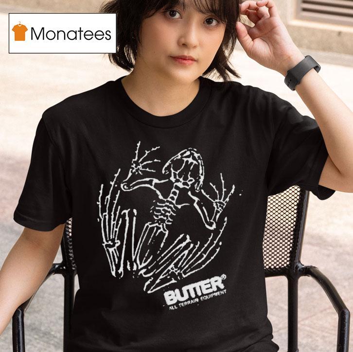 Butter All Terrain Equipment Goods Fossil T Shirt