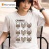 Candies Found Around The World Coyote Dingo Maned Wolf T Shirt