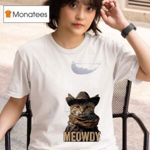Cat Meo Wdy Cowboy T Shirt