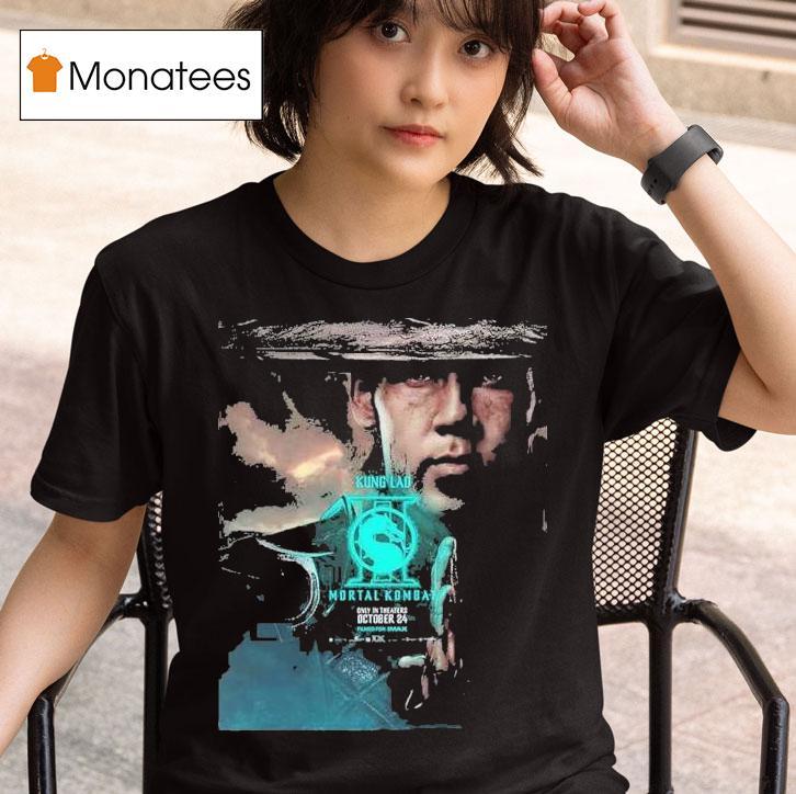 Character For Mortal Kombat Max Huang As Revenant Kung Lao Only In Theaters October T Shirt