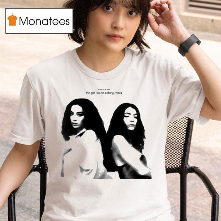 Charli Xcx And Lorde The Girl So Disturbing Remix T Shirt