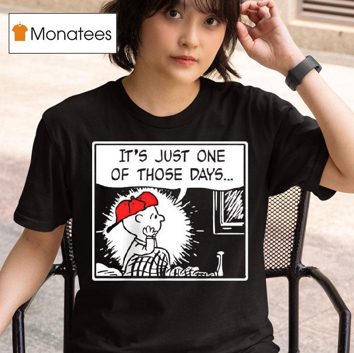 Charlie Brown It S Just One Of Those Days T Shirt