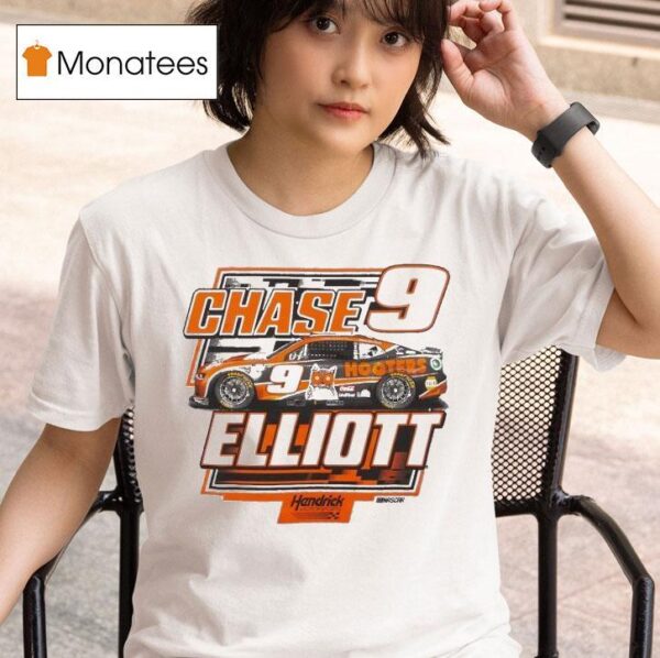 Chase Elliott Hooters Hendrick Motorsports Nascar T Shirt