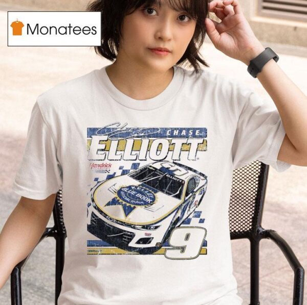 Chase Elliott No Chevrolet Zl For Hendrick Motorsports Signature Retro T Shirt
