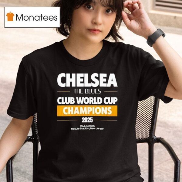 Chelsea Club World Cup Champions T Shirt