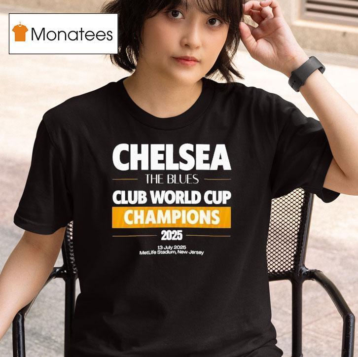 Chelsea Club World Cup Champions T Shirt