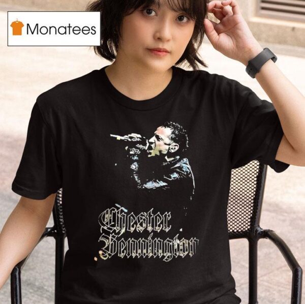 Chester Bennington American Singer Portrai T Shirt