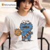 Chewbacca And Cookie Monster Mashup Star Wars T Shirt