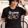 Chicago Sky Love Wins Pride Trans T Shirt