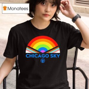 Chicago Sky Pride Rainbow Lgb T Shirt